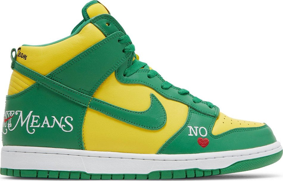 Supreme x Dunk High SB 'By Any Means-Brazil' DN3741-700
